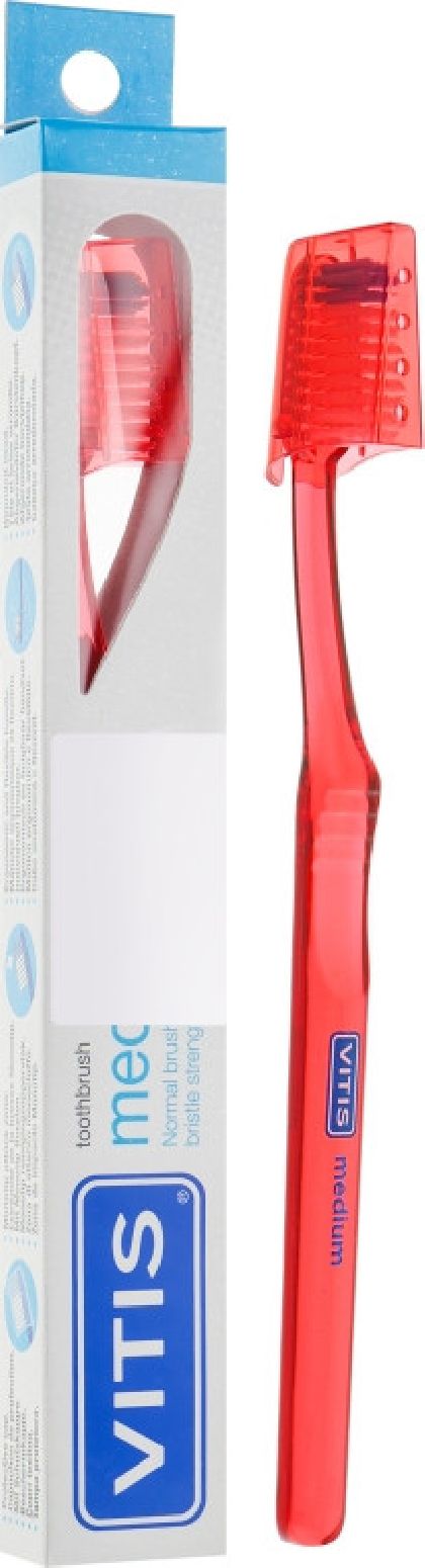 Зубная щетка VITIS MEDIUM средняя жесткость у Стоматології «Дента.UA»