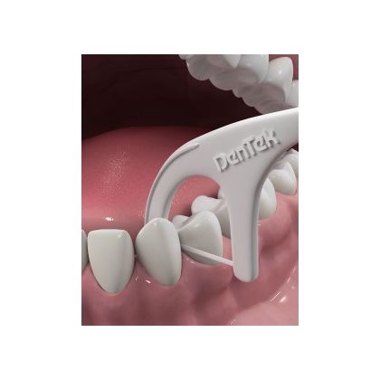 DenTek Тройное очищение Флосс-зубочистки, 20 шт. in «Denta.UA»