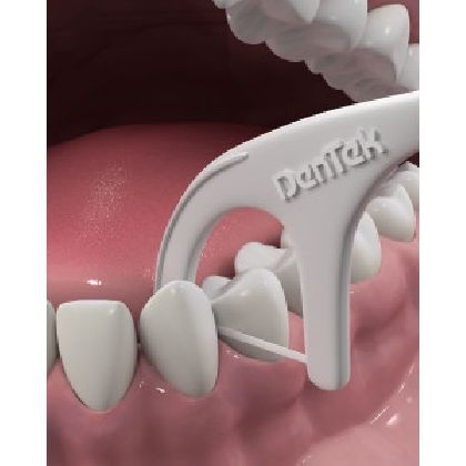 DenTek Тройное очищение Флосс-зубочистки, 20 шт. in «Denta.UA»