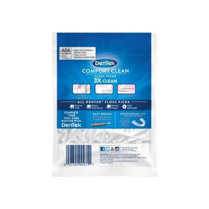 DenTek Тройное очищение Флосс-зубочистки, 75 шт. у Стоматології «Дента.UA»
