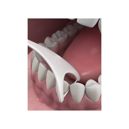 DenTek Комфортное очищение Задние зубы Флосс-зубочистки, 75 шт. in «Denta.UA»