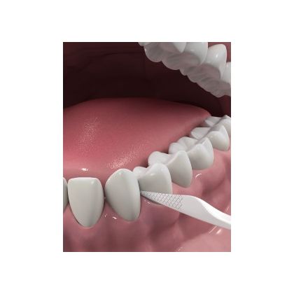 DenTek Комфортное очищение Задние зубы Флосс-зубочистки, 75 шт. in «Denta.UA»