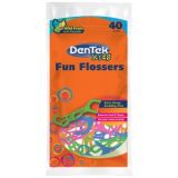 DenTek Детские флоссы с держателями, дикий фрукт, 40 шт. у Стоматології «Дента.UA»