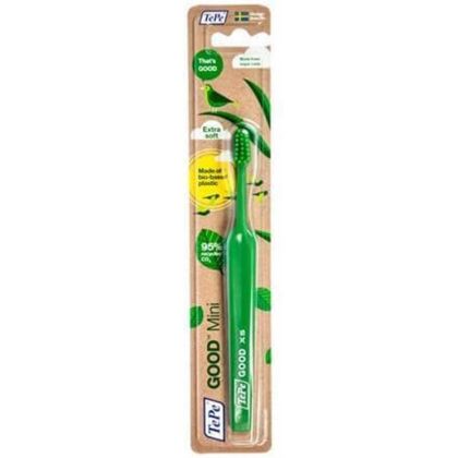 Зубная щетка TePe Good Compact Soft экологическая Зеленая