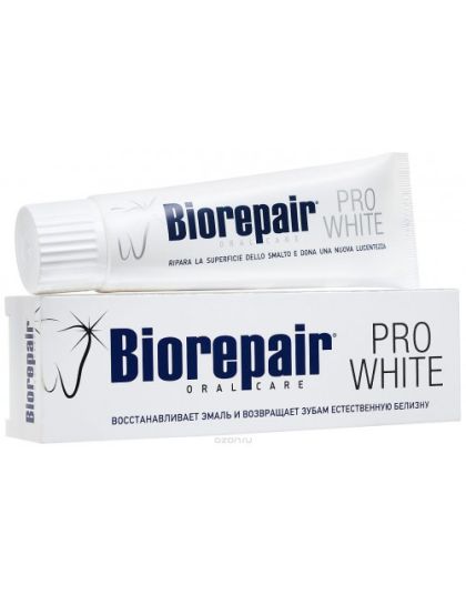 Biorepair PRO Зубная паста PRO WHITE